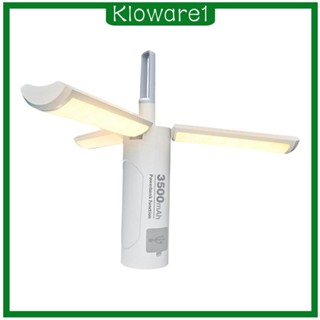 [Kloware1] โคมไฟ LED ชาร์จ USB สําหรับตั้งแคมป์ ตกปลา กลางแจ้ง