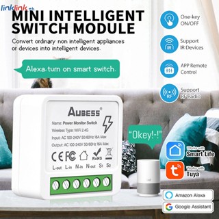 Diy tuya SMARD WIFI สวิตช์อัจฉริยะ 10A / 16A แอพอัจฉริยะ รองรับ 2-WHAY ALEXA INITIAL TIMER GOOGLE