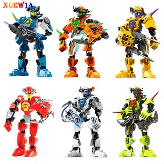 บล็อกตัวต่อหุ่นยนต์ ฟิกเกอร์ทหาร Star Warrior Bionicle HeroFactory T8 ของเล่นสําหรับเด็ก