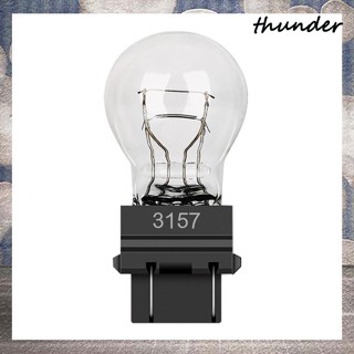 Thunder ชุดหลอดไฟเลี้ยวฮาโลเจน 12v 3157 21w 3500k สําหรับรถยนต์ 10 ชิ้น