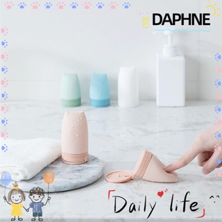 DAPHNE ขวดบีบแชมพู แบบซิลิโคน เติมได้ ขนาด 60 มล. 90 มล. สําหรับเดินทาง