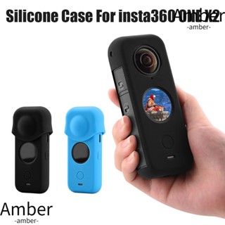 AMBER เคสป้องกันรอยขีดข่วน สําหรับ Insta360 ONE X2