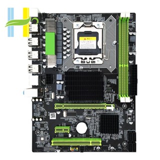 เมนบอร์ด X58 PRO LGA 1366 DDR3 DIMM PCIE X16 8 USB รองรับ RECC RAM และ Xeon I7 Series CPU