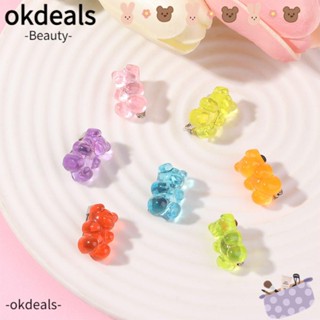 OKDEALS เข็มกลัด ของขวัญ สไตล์ญี่ปุ่น สําหรับตกแต่งกระเป๋า สีแคนดี้