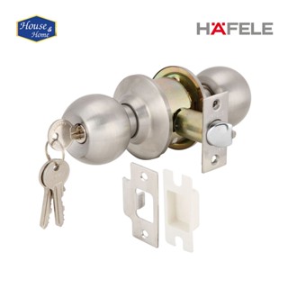 HAFELE ลูกบิดทั่วไป หัวกลม รหัส 489.93.140 สีสเตนเลส