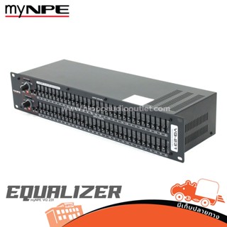 myNPE รุ่น VQ 231 อีคิว เครื่องปรับแต่งเสียง สั่ง1เครื่องต่อ1คำสั่งซื้อค่ะ (ใบกำกับภาษีทักเเชทได้เลยค่ะ) ฮิปโป ออดิโอ...