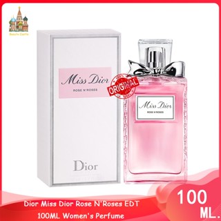 ♦จัดส่งที่รวดเร็ว♦ Dior Miss Dior Rose NRoses EDT 100ML Womens Perfume น้ำหอมผู้หญิง