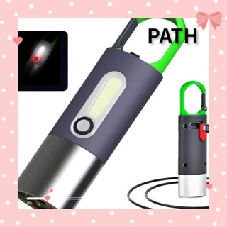 Path ไฟฉาย LED แบบพกพา กลางแจ้ง ในครัวเรือน แข็งแรง ไฟชาร์จ USB