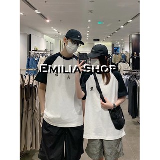 EMILIA SHOP  เสื้อยืด ครอป เสื้อยืดผู้หญิง  พิเศษ High quality Chic ins A99J218 36Z230909