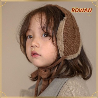 Rowans ที่ปิดหูกันหนาว แบบหนา แฟชั่น ให้ความอบอุ่น