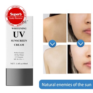 Breylee ครีมกันแดด ไวท์เทนนิ่ง กันแดด UV SPF50+ PA+++ สําหรับใบหน้า และร่างกาย 40 มล. F7B2