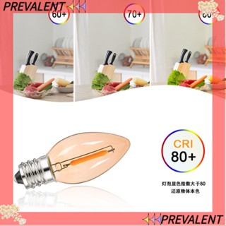 Preva หลอดไฟคริสตัล E12 E14 LED 0.5W 1W 6000K สีขาวอบอุ่น