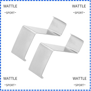 Wattle ตะขอแขวนประตู สเตนเลส มีประโยชน์ สําหรับห้องครัว 2 ชิ้น