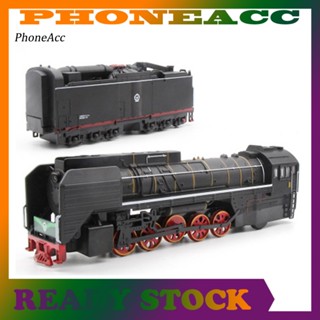 Phoneacc ของเล่นเด็ก รถไฟไอน้ํา รถจักรไอน้ํา LED 1/87 2 ชิ้น