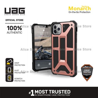 Uag เคสโทรศัพท์มือถือ สีโรสโกลด์ กันกระแทก สําหรับ iPhone 11 Pro Max 11 Pro 11