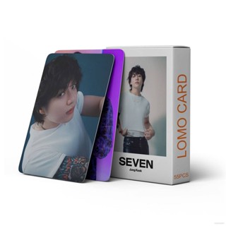 โปสการ์ดรูปภาพ JUNG KOOK LOMO SEVEN SOLO BTS จํานวน 55 ชิ้น ต่อชุด