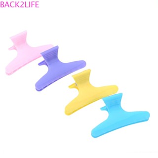 Back2life คลิปหนีบเครื่องมือร้านเสริมสวย สีพาสเทล สีสันสดใส