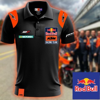 Motogp 2022 Edition: Red Bull KTM Factory Racing Team เสื้อโปโล แขนสั้น คอปก ลําลอง พลัสไซซ์ สําหรับผู้ชาย