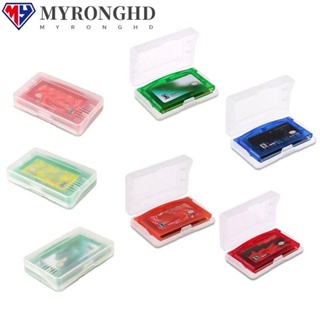 Myronghd อุปกรณ์เสริมเคสการ์ดเกม สําหรับ GBA Cartridge Display GBA 10 ชิ้น