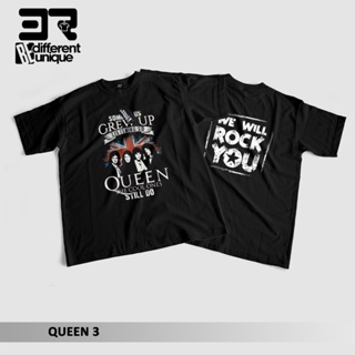 เมย์ a เสื้อยืด พิมพ์ลาย DF Disro Premium QUEEN สําหรับผู้ชาย