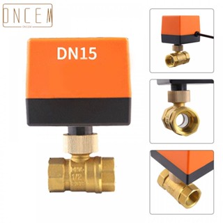 【ONCEMOREAGAIN】Ball Valves AC 220V Air-conditioning Cold/hot Water Fan Coil Motorised Motor