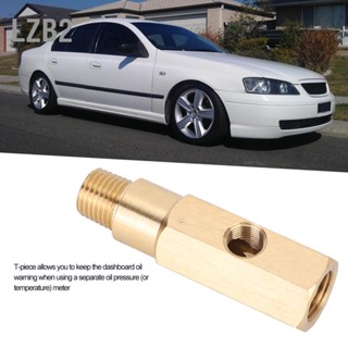 LZB2 อะแดปเตอร์เครื่องวัดความดันน้ำมัน 1/4 NPT ทองเหลือง T ชิ้น Sender เหมาะสำหรับ Ford Falcon BA BF FG - 4.0 และ V8