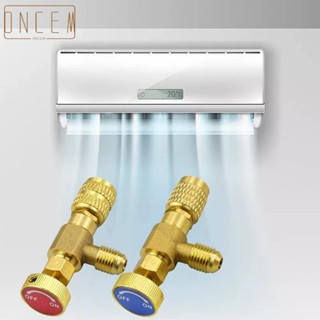 【ONCEMOREAGAIN】Easy to use Copper Air Conditioning Control Valve Set with Top Rotation Function