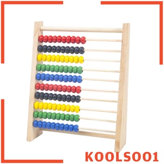 [Koolsoo1] ของเล่นลูกคิด ลูกปัด 100 ชิ้น เพื่อการเรียนรู้ สําหรับเด็กก่อนวัยเรียน