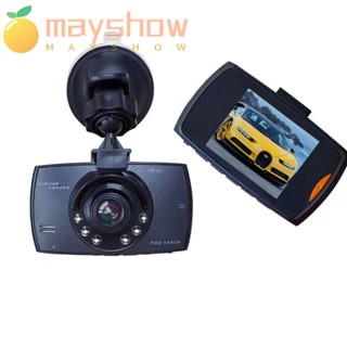 Mayshow กล้องบันทึกวิดีโอ G30 Night Vision HD Dash Cam สําหรับยานพาหนะ