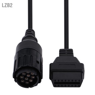 LZB2 10 Pin ถึง 16 OBD2 Adapter Connector สายวินิจฉัยสำหรับ ICOMD Motorcycle Motorbike