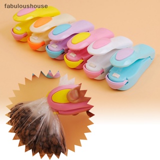 [fabuloushouse] เครื่องซีลพลาสติก แบบพกพา ขนาดเล็ก สําหรับปิดผนึกถุงพลาสติก พร้อมส่ง