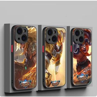 เคสมือถือ แบบนิ่ม ลาย Mobile Legends Bang Bang SXC39 สําหรับ iPhone 12 13 Plus 14 Pro Max