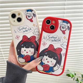 Lwy เคสโทรศัพท์มือถือ ลายหิมะ สําหรับ Oppo Reno 2Z 2F Reno 2 3 5 4Z Reno 10x zoom F5 Youth F9 F11 A9 F1 Plus R9 R17 Pro R11s R11 R9s Find X3 Pro X5 Pro X6 Pro K5 K3 A1 Pro A3 เคสนิ่ม ลายเจ้าหญิง สีขาว