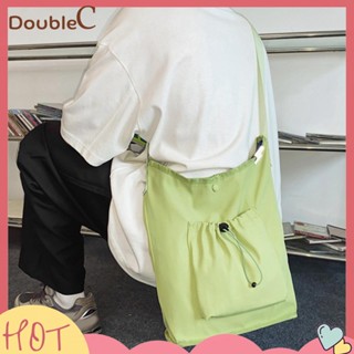 【Double C 】✿   - กระเป๋าถือผู้หญิง ดีไซน์หรูหรา ไนลอน กระเป๋าคลัทช์ หูรูด นุ่ม สําหรับ Office Trav