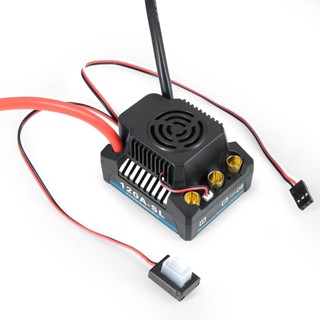[Blesiya3] อะไหล่โมเดลรถบังคับ 1:10 RC 120A ESC กันน้ํา
