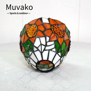 Muvako โคมไฟแก้ว 8 สี ทนทาน สไตล์นอร์ดิก สําหรับตกแต่งบ้าน