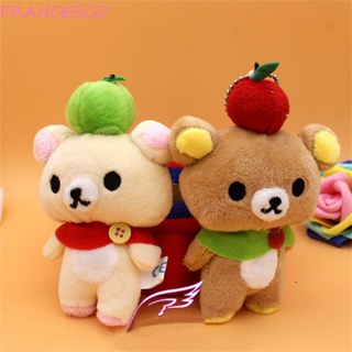 Francesco ตุ๊กตาหมี Rilakkuma Kawaii ขนาด 10 ซม. ของเล่นยัดไส้ สําหรับเด็ก