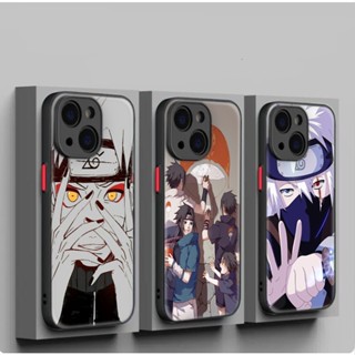 เคสโทรศัพท์มือถือแบบนิ่ม ลายการ์ตูนนารูโตะ Akatsuki Sasuke SXC2 สําหรับ iPhone SE SE2 SE3 7 8 Plus XR XS Max 11 Pro Max