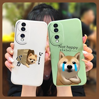 Back Cover Skin feel silicone Phone Case For Huawei Honor70 Simplicity phone case Skin-friendly feel Lens package