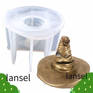 Lansel แม่พิมพ์ซิลิโคนเรซิ่น อีพ็อกซี่ รูปหมวกแม่มด แม่มด แฮนด์เมด DIY สําหรับฮาโลวีน