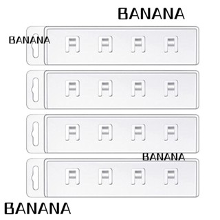 Banana1 ที่ใส่บัตรประจําตัว แบบพลาสติก 10 ชิ้น สําหรับสํานักงาน