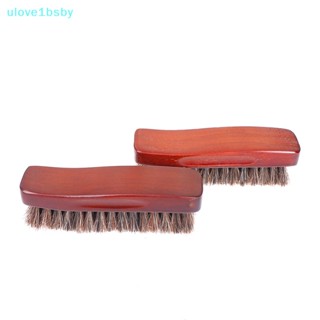 Ulove1bsby แปรงขนม้าธรรมชาติ สําหรับขัดทําความสะอาดรองเท้าบูท