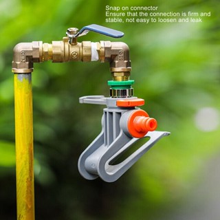 UHomee วาล์วเปิด-ปิด Faucet พร้อมข้อต่อสวมเร็ว 1/2 สะดวกต่อการใช้งานสำหรับ Garden Home มาตรฐานสหภาพยุโรป