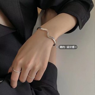 สร้อยข้อมือ แหวนโมบิส ขนาดเล็ก เกรดสูง แบบมินิมอล สําหรับผู้หญิง