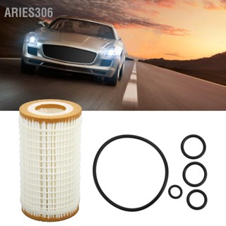 Aries306 ไส้กรองน้ำมันเครื่อง HU718/5X การเปลี่ยนไส้กรองน้ำมันเครื่องสำหรับ MERCEDES‑BENZ C‑KLASSE W202 S202 W203 C203 CS203