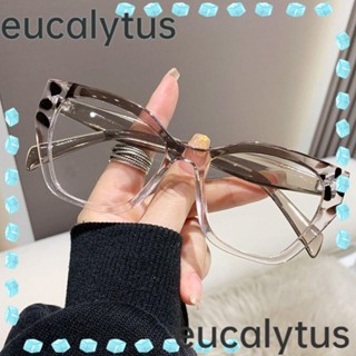 Eucalytus1 แว่นตา ป้องกันแสงสีฟ้า ป้องกันแสงสีฟ้า PC สบาย เบาพิเศษ สําหรับคอมพิวเตอร์ สํานักงาน