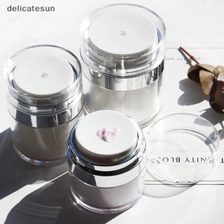 Delicatesun ขวดปั๊มเปล่า เติมได้ สําหรับใส่โลชั่น ครีม เครื่องสําอาง