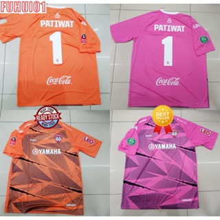 (Fuhui01) Th SHOOT ของแท้ Muangthong United เสื้อแข่งผู้รักษาประตู ปฏิวัติ คําไหม เมืองทองยูไนเต็ด เกรดนักเตะ Jersey Player Version