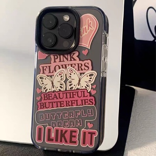 เคสป้องกันโทรศัพท์มือถือใส แบบนิ่ม ลายผีเสื้อ กันกระแทก สําหรับ Apple Iphone 13 14promax 12 xs 11 xr xs