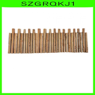 [szgrqkj1] ของเล่นบันไดไม้ ขนาดเล็ก สําหรับหนูแฮมสเตอร์